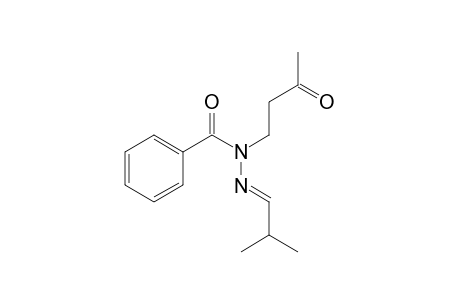 Benzoic acid N'-(isibutylidene)-N-(3-oxobutyl)hydrazide