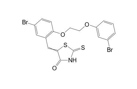 5-(5-bromo-2-[2-(3-bromophenoxy)ethoxy]benzylidene)-2-thioxothiazolidin-4-one
