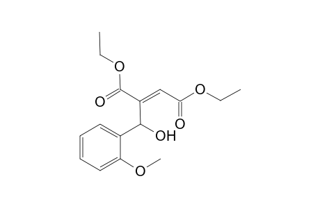 Diethyl 2-(hydroxy(2-methoxyphenyl)methyl)fumarate