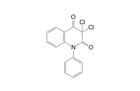 3,3-dichloro-1-phenyl-2,4(1H,3H)-quinolinedione