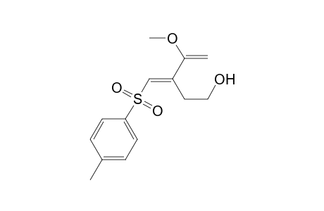 (3E)-4-methoxy-3-(p-tolylsulfonylmethylene)pent-4-en-1-ol