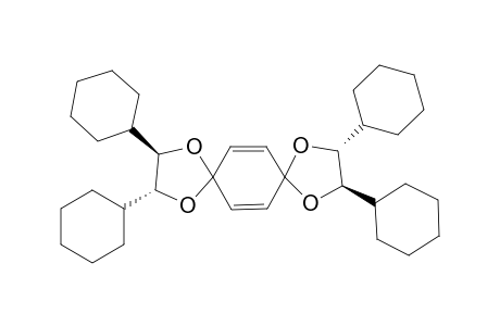(2R,3R,10R,11R)-2,3,10,11-tetracyclohexyl-1,4,9,12-tetraoxadispiro[4.2.4.2]tetradeca-6,13-diene