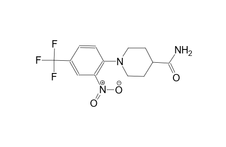 1-[2-nitro-4-(trifluoromethyl)phenyl]-4-piperidinecarboxamide