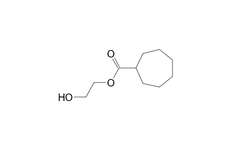 Cycloheptanecarboxylic acid, 2-hydroxyethyl ester
