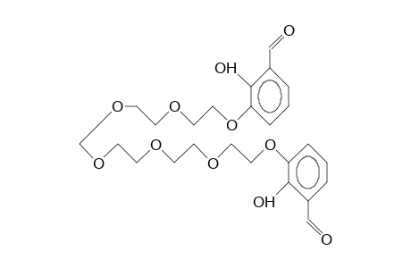 3,3'-(3,6,9,12,15-Pentaoxa-heptadecane-1,17-diyloxy)-bis(2-hydroxy-benzaldehyde)