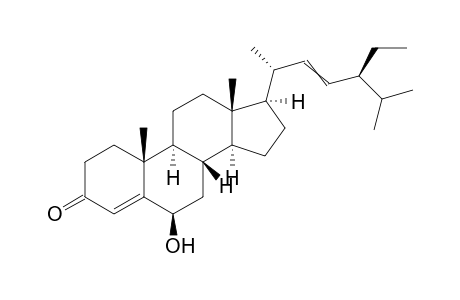 6beta-Hydroxystigmast-4,22-dien-3-one