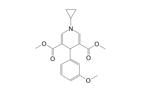 1-Cyclopropyl-4-(3-methoxy-phenyl)-1,4-dihydro-pyridine-3,5-dicarboxylic acid dimethyl ester