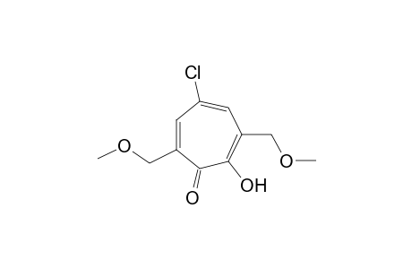 5-Chloro-3,7-bis(methoxymethyl)tropolone