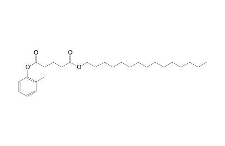 Glutaric acid, 2-methylphenyl pentadecyl ester