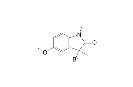 3-Bromo-5-methoxy-1,3-dimethylindolin-2-one