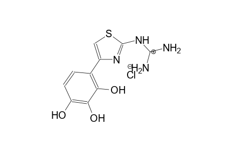 N-(diaminomethylene)-4-(2,3,4-trihydroxyphenyl)thiazol-2-aminium chloride