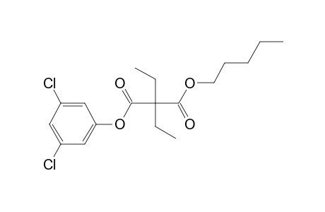 Diethylmalonic acid, 3,5-dichlorophenyl pentyl ester