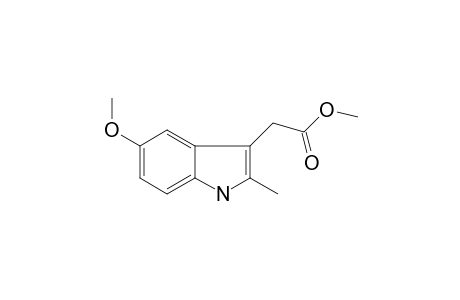 1H-Indole-3-acetic acid, 5-methoxy-2-methyl-, methyl ester