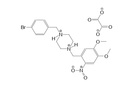 1-(4-bromobenzyl)-4-(4,5-dimethoxy-2-nitrobenzyl)piperazinediium oxalate