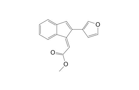 (E)-methyl 2-(2-(furan-3-yl)-1H-inden-1-ylidene)acetate