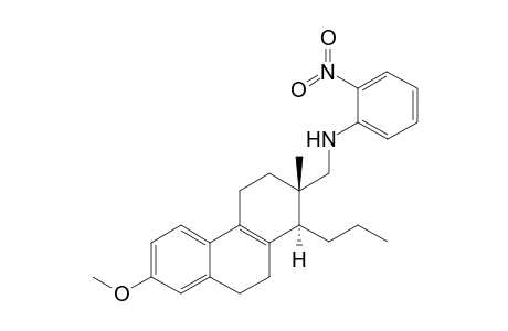 3-{[(2'-Nitrophenyl)amino]methyl}-3-methyl-4-propyl-10-methoxytricyclo[8.4.0.0]tetradeca-5(14),8,10,12-tetraene