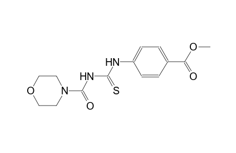 methyl 4-({[(4-morpholinylcarbonyl)amino]carbothioyl}amino)benzoate