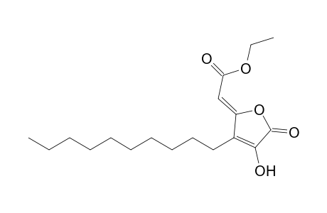 (2Z)-Ethyl 2-[4-Hydroxy-3-decyl-5-oxofuran-2(5H)-ylidene]acetate