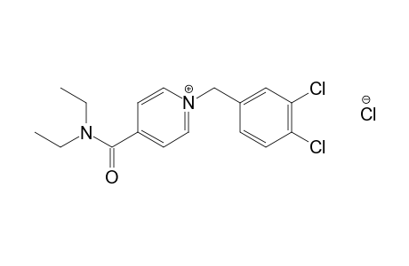 1-(3,4-dichlorobenzyl)-4-(diethylcarbamoyl)pyridinium chloride