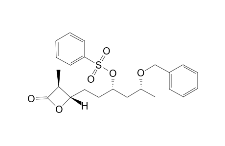 (3S,4S,3'S,5'R)-4-(5'-Benzyloxy-3-phenylsulfonyloxyhexyl)-3-methoxetan-2-one