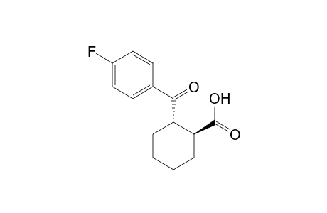 (1S,2S)-2-(4-fluorobenzoyl)cyclohexane-1-carboxylic acid