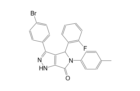 pyrrolo[3,4-c]pyrazol-6(1H)-one, 3-(4-bromophenyl)-4-(2-fluorophenyl)-4,5-dihydro-5-(4-methylphenyl)-