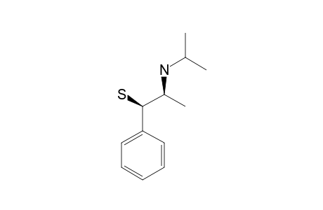 2-(Isopropylamino)-1-phenylpropan-1-thiol, (erythro)