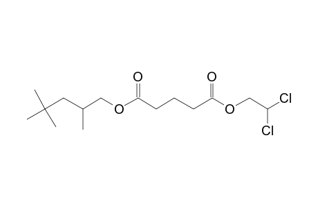 Glutaric acid, 2,2-dichloroethyl 2,4,4-trimethylpentyl ester