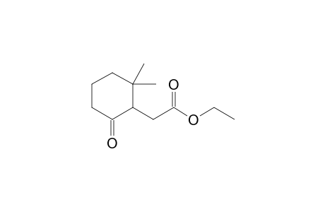 2-(2,2-dimethyl-6-oxocyclohexyl)acetic acid ethyl ester