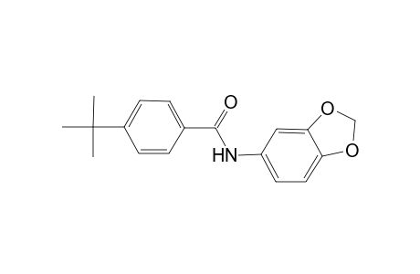 N-Benzo[1,3]dioxol-5-yl-4-tert-butyl-benzamide