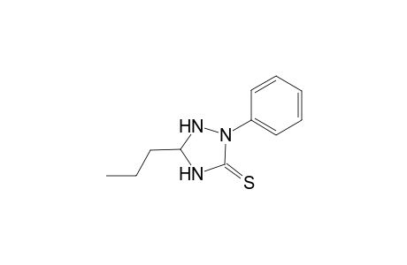 2-Phenyl-5-propyl-1,2,4-triazolidine-3-thione