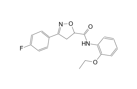 5-isoxazolecarboxamide, N-(2-ethoxyphenyl)-3-(4-fluorophenyl)-4,5-dihydro-