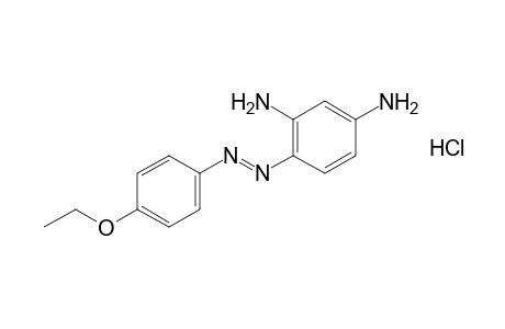 4-[(p-ethoxyphenyl)azo]-m-phenylenediamine, monohydrochloride