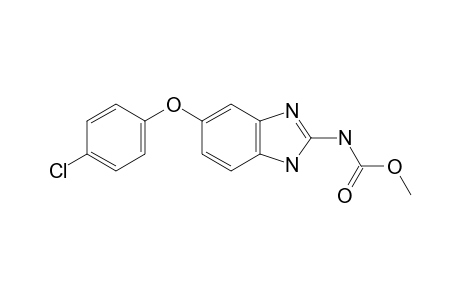 METHYL-5-[(PARA-CHLORO)-PHENOXY]-2-BENZIMIDAZOLECARBAMATE