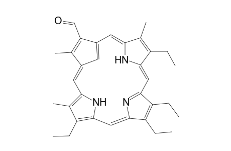 8,12,13,17-Tetraethyl-2-formyl-3,7,18-trimethyl-21-carbaporphrin