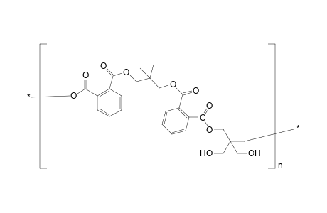 Phthalic acid-neopentyl glycol-trimethylolpropane polyester