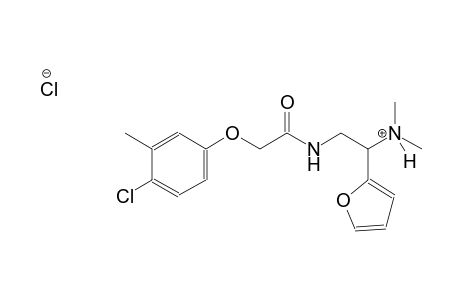 2-furanmethanaminium, alpha-[[[(4-chloro-3-methylphenoxy)acetyl]amino]methyl]-N,N-dimethyl-, chloride