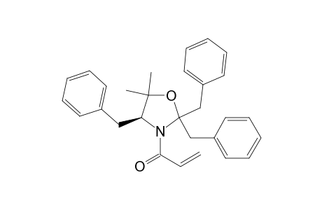 (S)-3-Acryloyl-2,2,4-tribenzyl-5,5-dimethyloxazolidine
