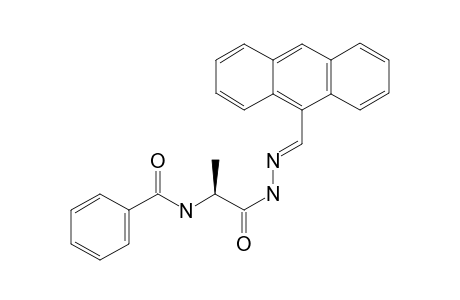 N'-(anthracen-10-ylmethylene)-2-benzamidopropanehydrazide