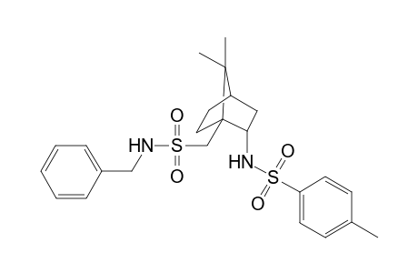 N-[1-(Benzylsulfamoyl-methyl)-7,7-dimethyl-bicyclo[2.2.1]hept-2-yl]-4-methyl-benzenesulfonamide