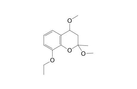 8-Ethoxy-2,4-dimethoxy-2-methyl-2H-[1]-benzopyran