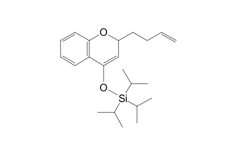2-(3'-Butenyl)-4-(triisopropylsilyl)oxy-2H-chromene
