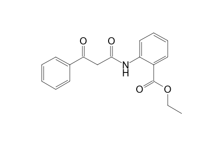 2-[(1,3-dioxo-3-phenylpropyl)amino]benzoic acid ethyl ester