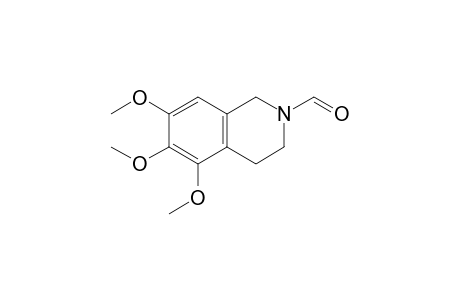 5,6,7-trimethoxy-3,4-dihydro-1H-isoquinoline-2-carbaldehyde