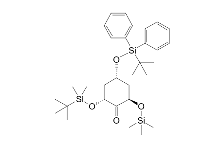 (2R,4R,6R)-2-[tert-butyl(dimethyl)silyl]oxy-4-[tert-butyl(diphenyl)silyl]oxy-6-trimethylsilyloxy-1-cyclohexanone