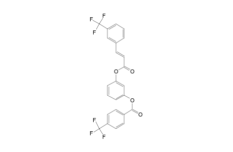 1,3-Benzenediol, o-(4-trifluoromethylbenzoyl)-o'-(trans-3-trifluoromethylcinnamoyl)-