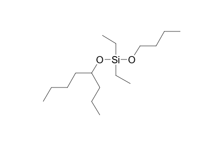 Silane, diethylbutoxy(4-octyloxy)-