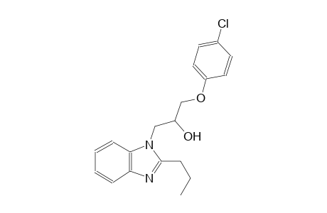 1H-benzimidazole-1-ethanol, alpha-[(4-chlorophenoxy)methyl]-2-propyl-