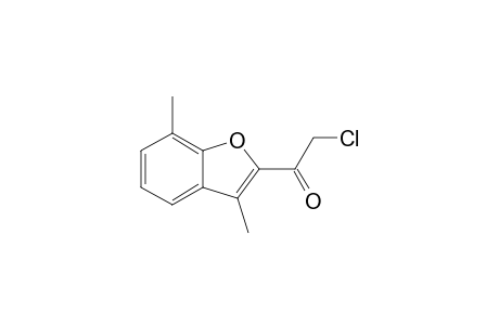 2-Chloro-1-(3,7-dimethylbenzofuran-2-yl)ethanone
