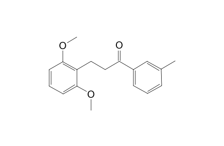 3-(2,6-dimethoxyphenyl)-1-(m-tolyl)propan-1-one